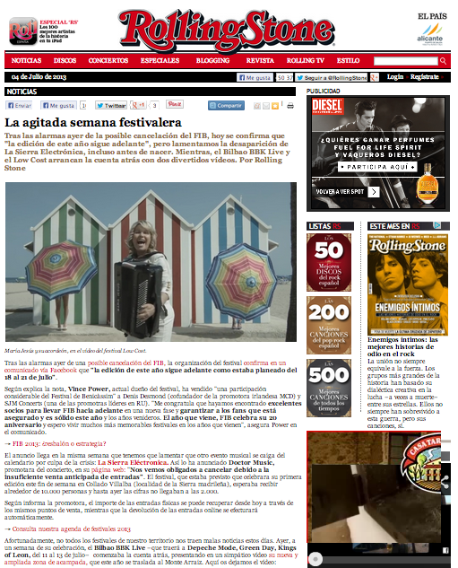 Rolling Stone coverage