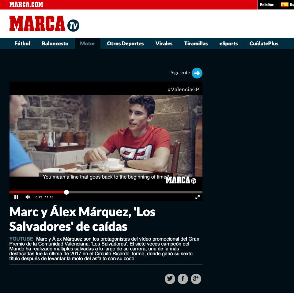 Marca coverage